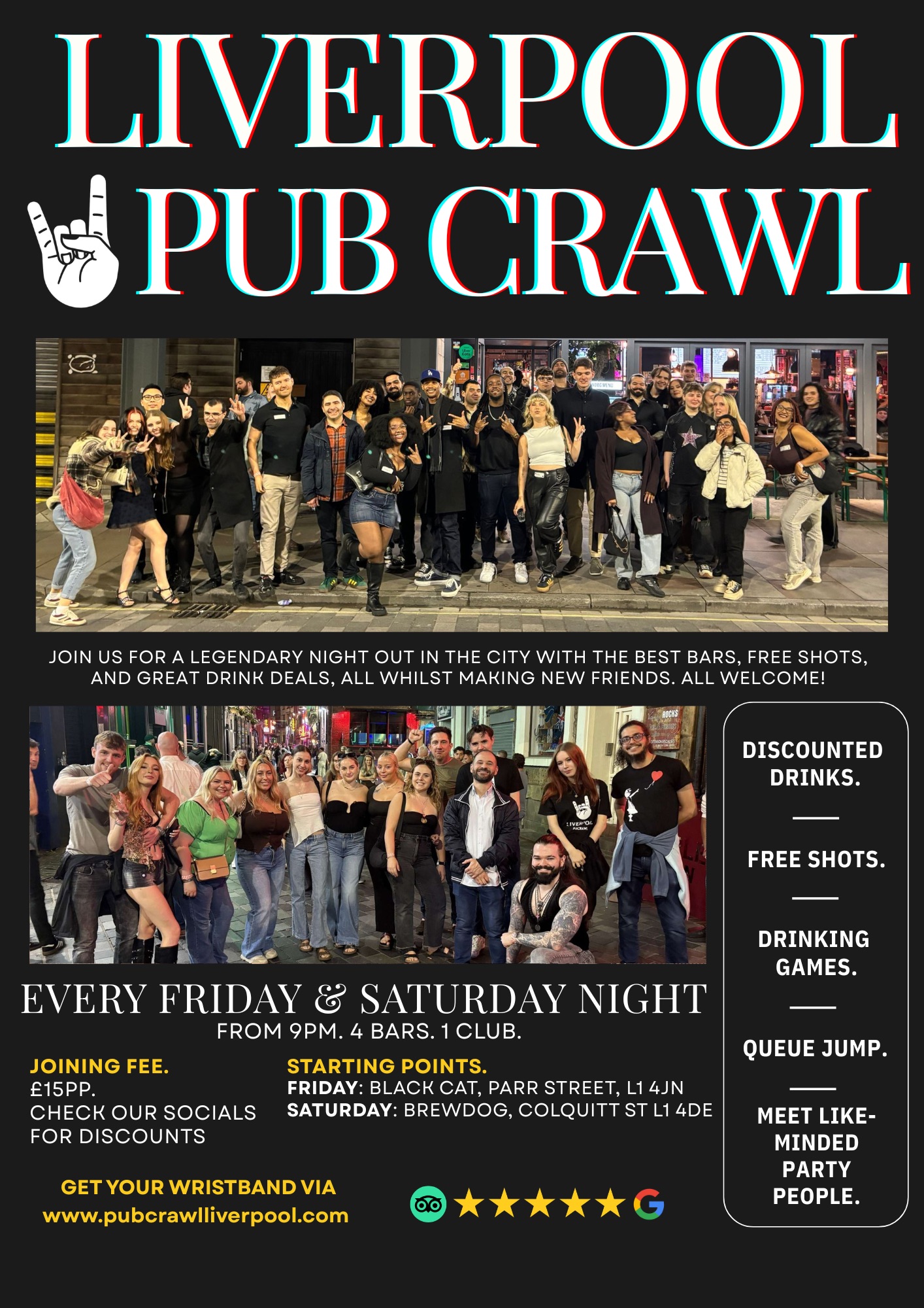 Meet New People @ Liverpool Pub Crawl
